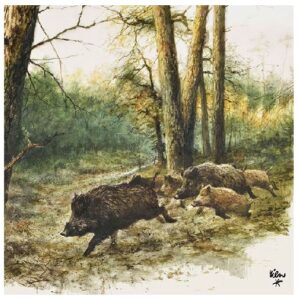 SERVETJES WILDE ZWIJNEN