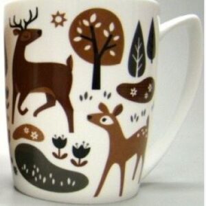 OVER THE HEDGEROW DEER MOK