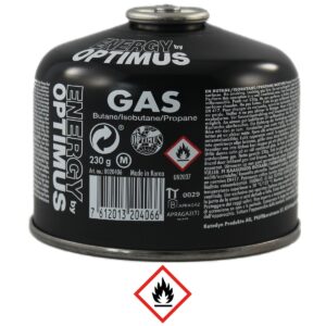 GASPATROON 230g SCHROEF OPTIMUS