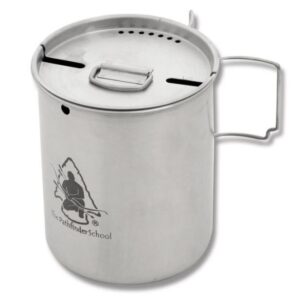 PATHFINDER CANTEEN CUP + LID 739ml SS(RVS)