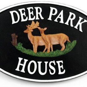 SP4003/HP HERT HANDBESCHILDERD NAAMBORD