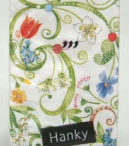 TISSUES FLORAL PATTERN