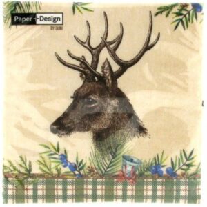 SERVETJES DEER / HERT