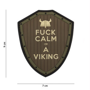 PATCH PVC FUCK CALM VIKING