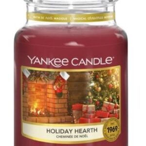 HOLIDAY HEARTH L JAR