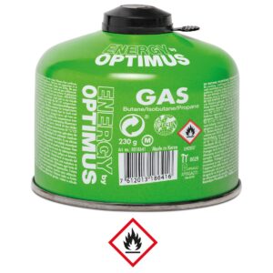 GASPATROON OPTIMUS ENERGY 230g SCHROEF