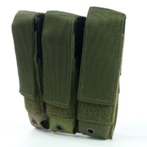 PISTOL MAG POUCH MOLLE 3X
